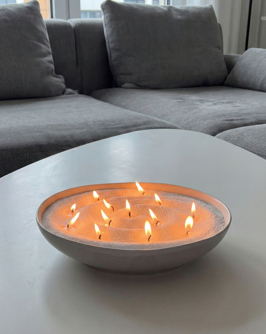 Lumae Sand Bowl Candle