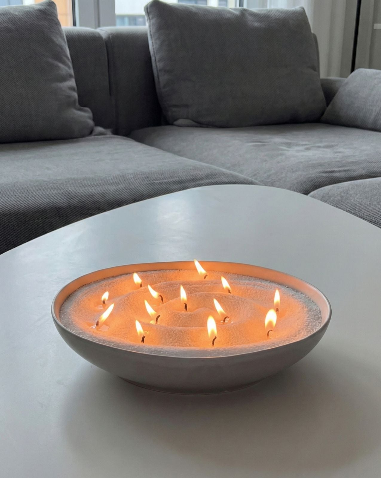 Lumae Sand Bowl Candle